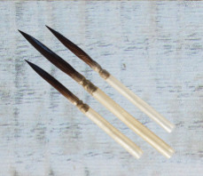 DaVinci penneposer serie 606. Pennepose pensler fra Da Vinci hådlaget i Kazan ekornhår.
